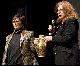 13 marzo 2009 - Carla Cantatore e Simona Sarti - Testimonianze - Settimana sulla legalit - L'Anfora dell'UDI